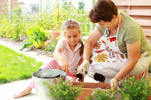 Charity reuse partnerships for gardening items in West Harrow