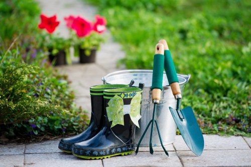 Hard landscaping and lawn installation in West Harrow